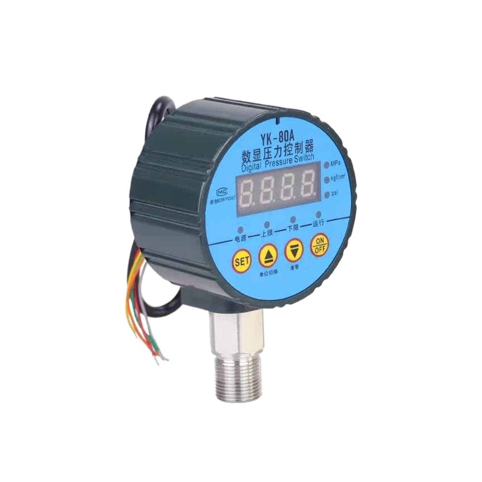 Commande de commutateur de pompe à eau électronique numérique YK-80A 40MPa - 4