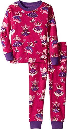 Image of Hatley Girl's Organic Cotton Long Sleeve Printed Pyjama Set Pajama