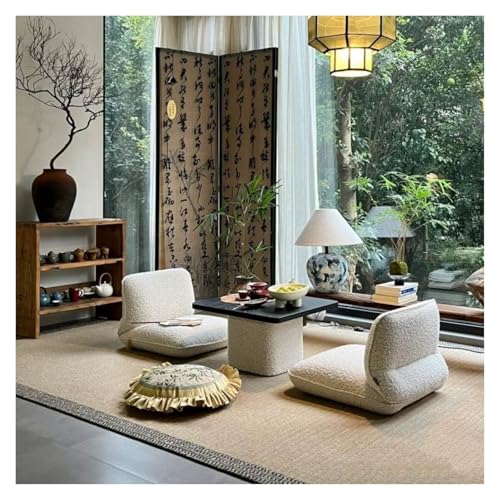 Mesa de centro bajas de madera con acabado artesanal oriental 5