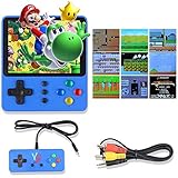 spielekonsole mieten [Wiederaufladbarer Akku] Die Retro-Spielekonsole kann den eingebauten 800-mAh-Lithiumakku aufladen. Nach dem vollständigen Aufladen kann er länger als 5 Stunden verwendet werden und die Lebensdauer ist länger.