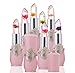 Produktbild 6PCs/Set Magic Lipstick HARRYSTORE Beauty Bright Flower Crystal Jelly Lipstick Magic Temperature Change Color Lip Balm Makeup