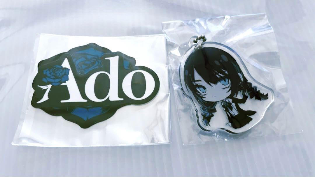 Ado MARS ガチャ アクリルキーホルダー ステッカー ヘアゴム Ado