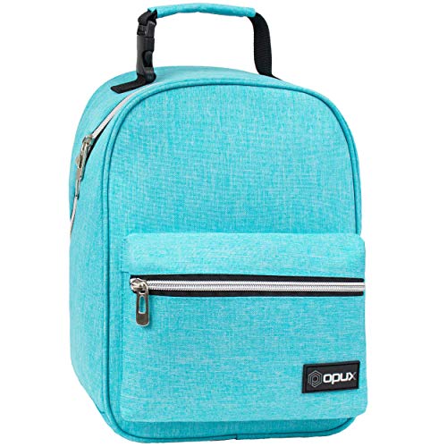Opux Insulated Lunch Box For Girls Boys, Leakproof Lunch Bag For Kids Teens, Reusable Lunch Pail Cooler Tote For Work Women Men Adults, Back To School Gift, Backpack Shape Lunchbox, Teal Blue #TOP7