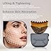 Lymphatic Contour Face Brush – Lymphatic Drainage Massager for Face, Chin & Jawline Sculpting, Anti-Puffiness Dry Brushing Tool with Ergonomic Design & Soft Bristles for All Skin Types