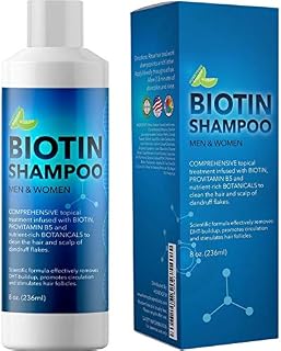 Biotin Shampoo for Hair Growth B-Complex Formula for Hair Loss Removes DHT