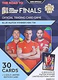 2022 Topps Match Attax Soccer Road to Nations League Finals BLUE Match Winner Collectible Mini Tin with an EXCLUSIVE Dusan Vlahovic Limited Edition Gold Card