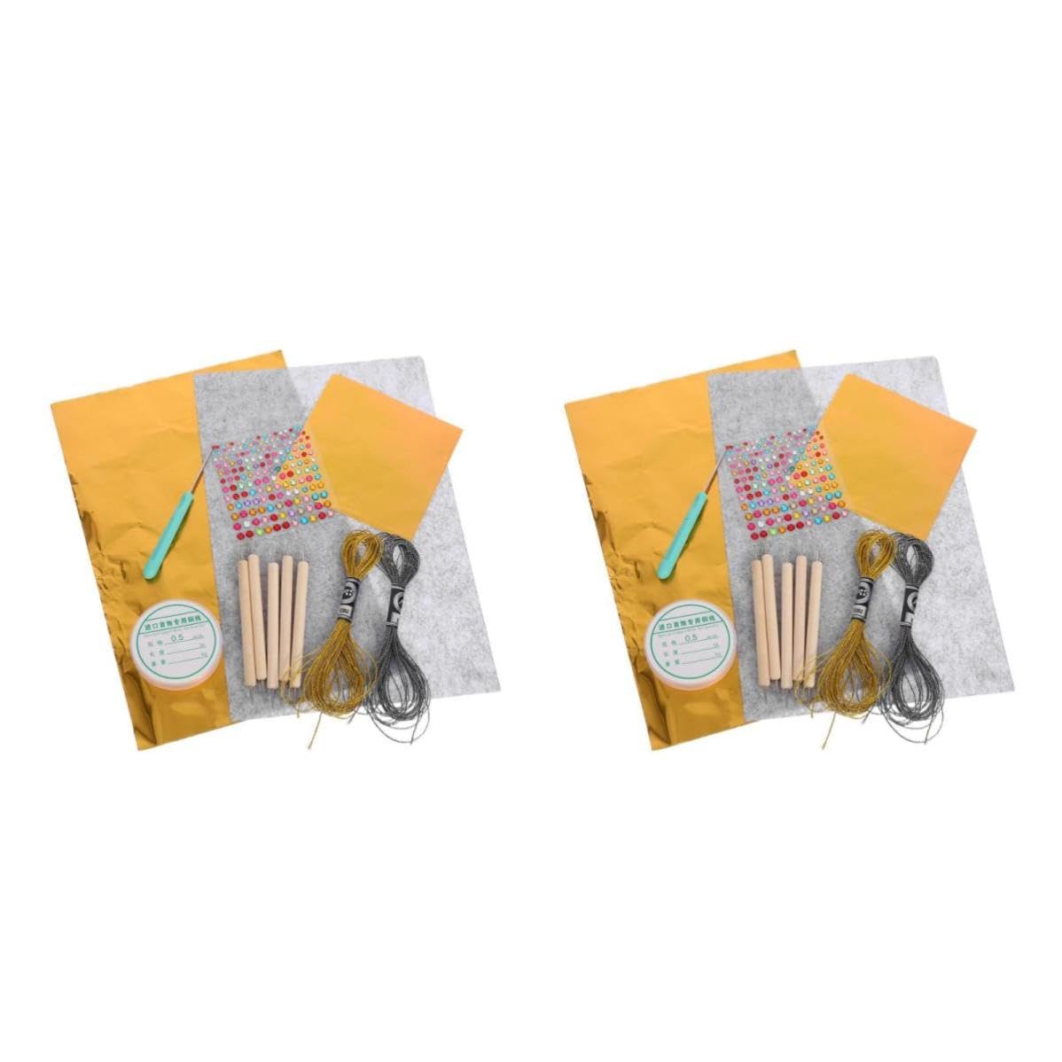 Beaupretty 2 Sets Metallfolienpapier für Bastelprojekte und