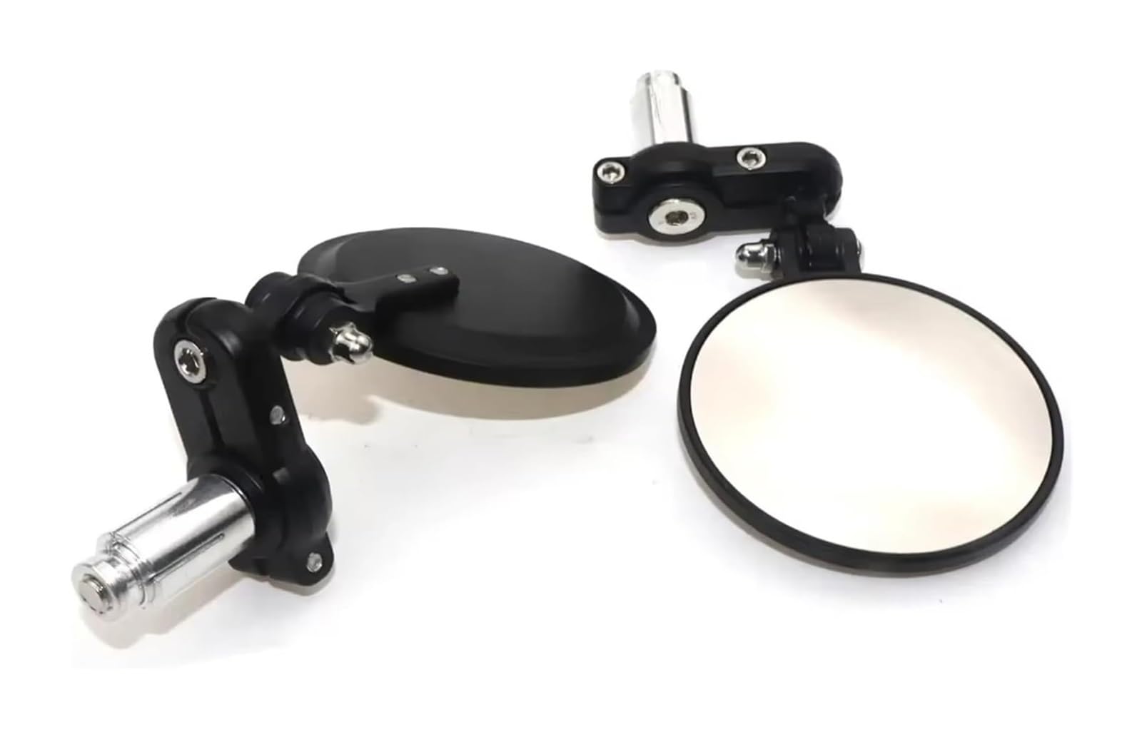 Espejo retrovisor manillar motocicleta con cristal antirreflejante y ángulo regulable de 22mm