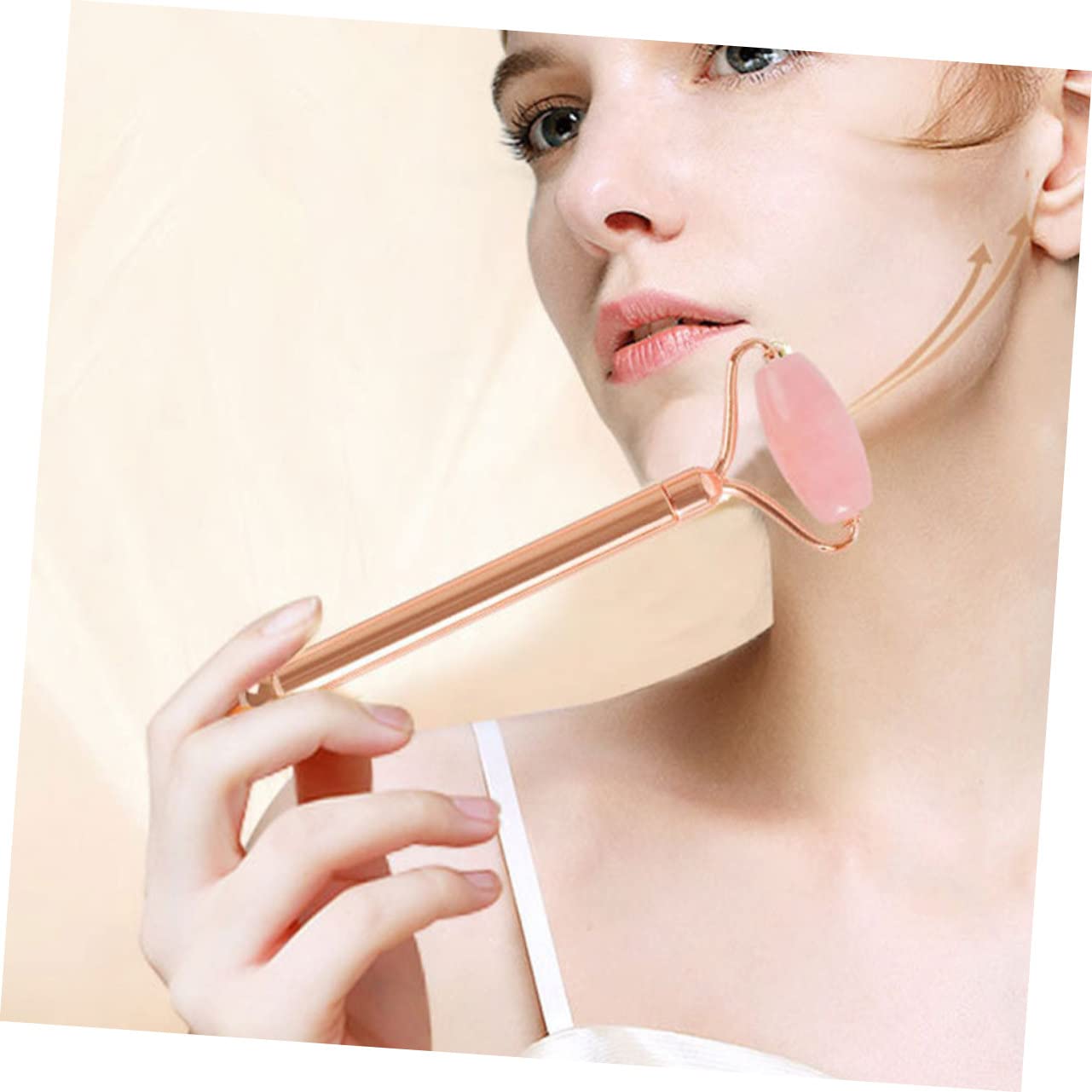 Rullo Facciale in Jade Naturale per Massaggio Viso