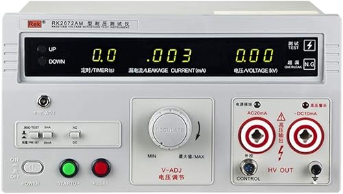 Miniatura 8 de INTSUPERMAI Probador de resistencia de aislamiento Probador de resistencia de aislamiento ACDC 100VA 5KV Instrumentos de prueba con pantalla digital