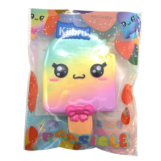 Generic ТоуAE - Kiibru Cute Rainbows Super Slow Rising Scented Оriɡiпal Package Kids Gift Тоуs 1PCS (Rainbows)