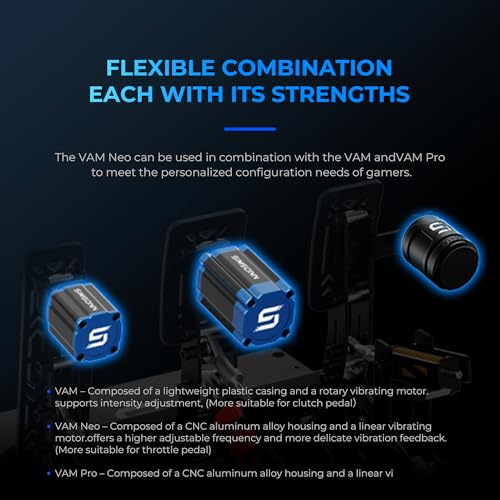 Image of SIMSONN Racing Simulator Pedals Vibration Motor Module Haptic Pedals Reactor (3PCS VAM Neo set)
