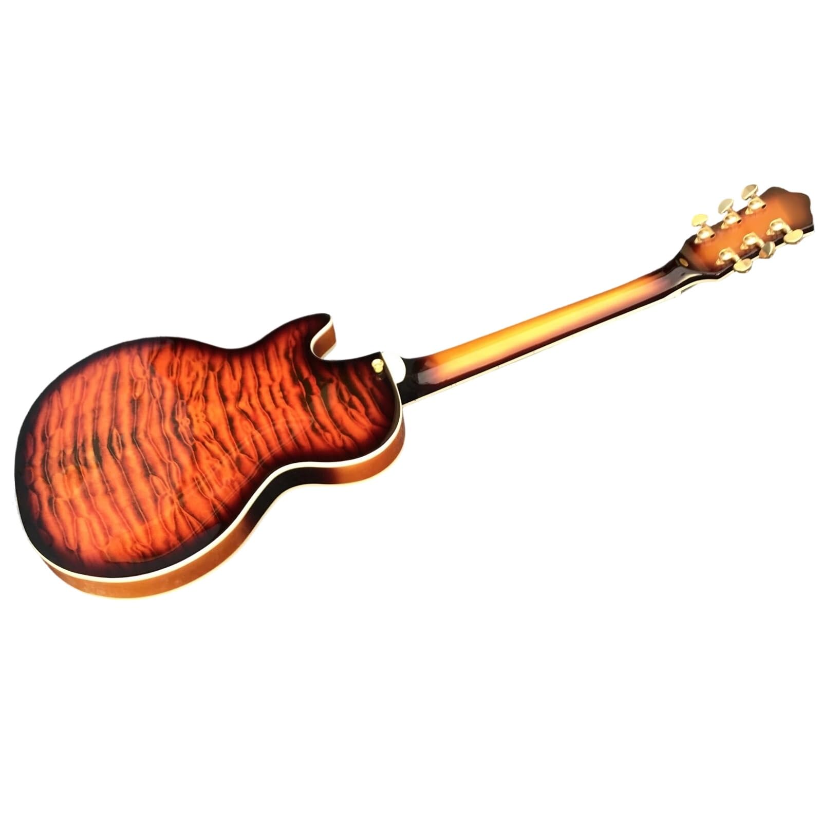 Standard Gitara Elektryczna 6 Strunowe Cewki Do Gitary Elektrycznej Semi Hollow Body Rozdzielające Profesjonalną Wydajność