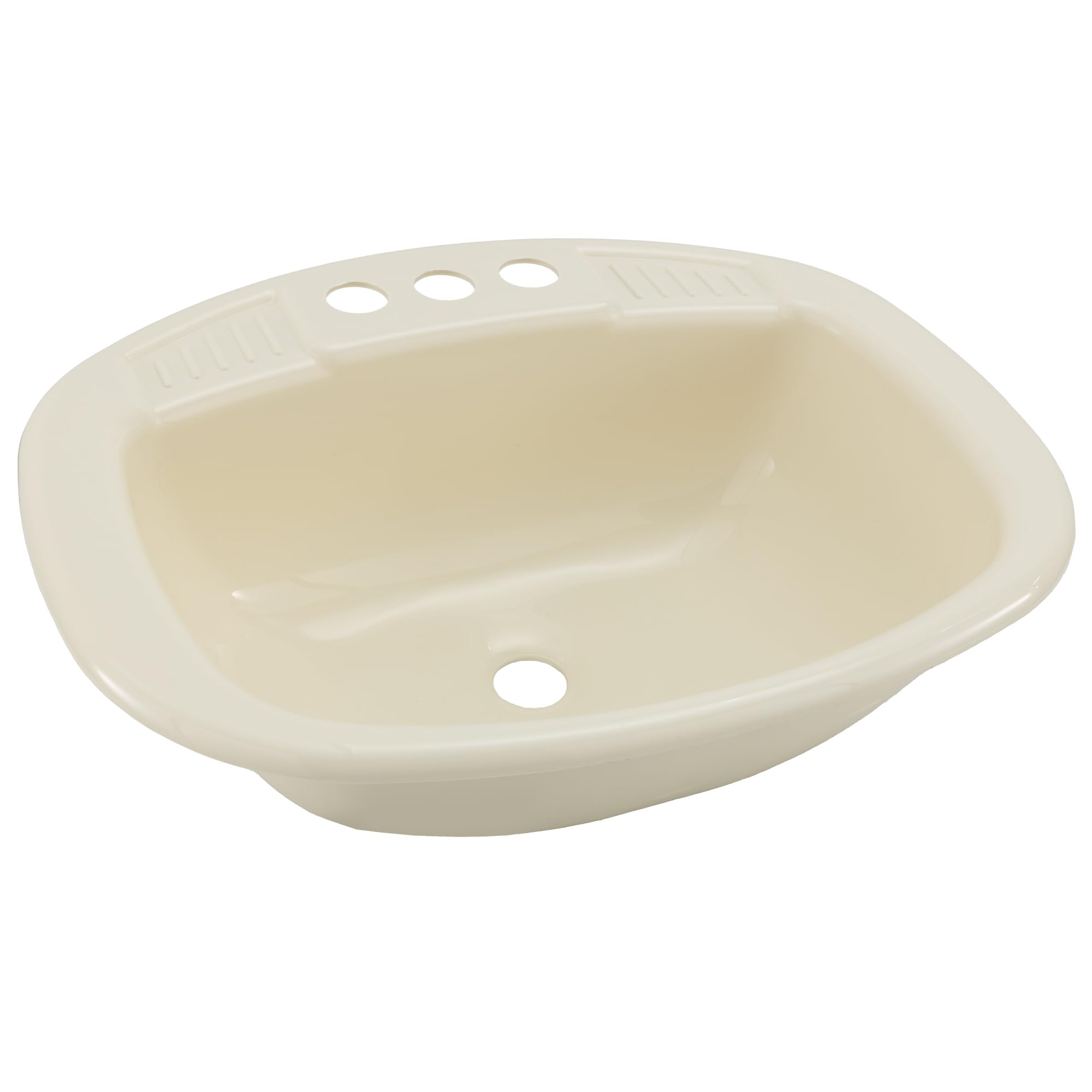 Tough Grade Single Bowl Sink | Bathroom Sink | White or Parchment