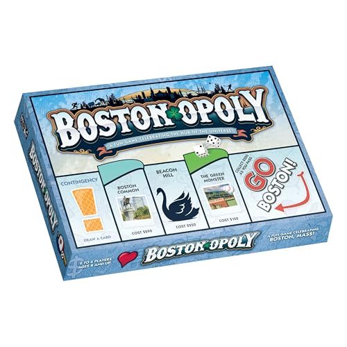 Boston-opoly Juego de Mesa Edición Boston para 2 a 6 Jugadores miniatura 1