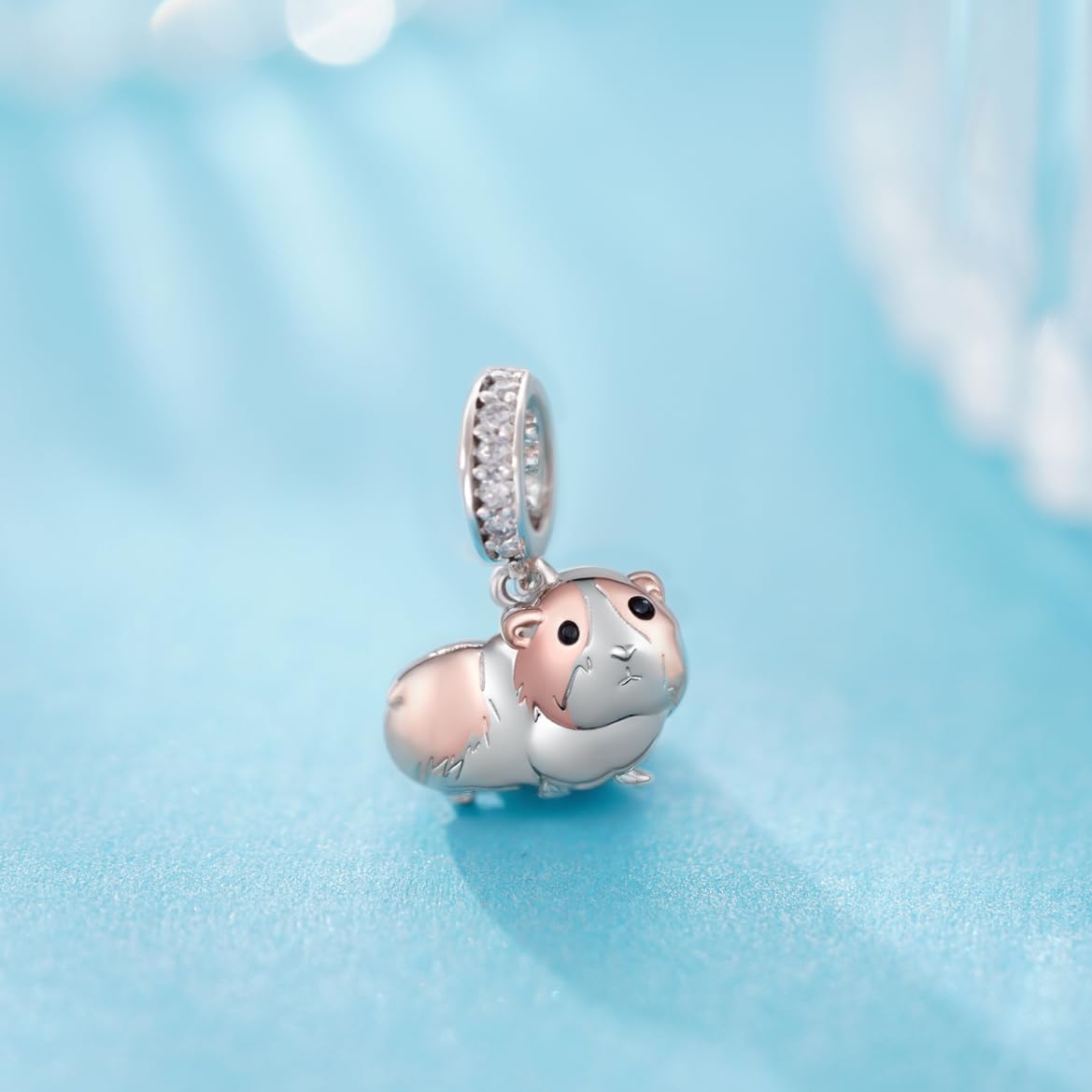 Guinea Pig Gifts S925 Sterling Sliver Animal Charm Animals Jewelry Gifts for Women - Image 2