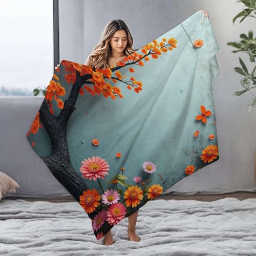Couverture pour bébé aux papillons poétiques pour des nuits sereines