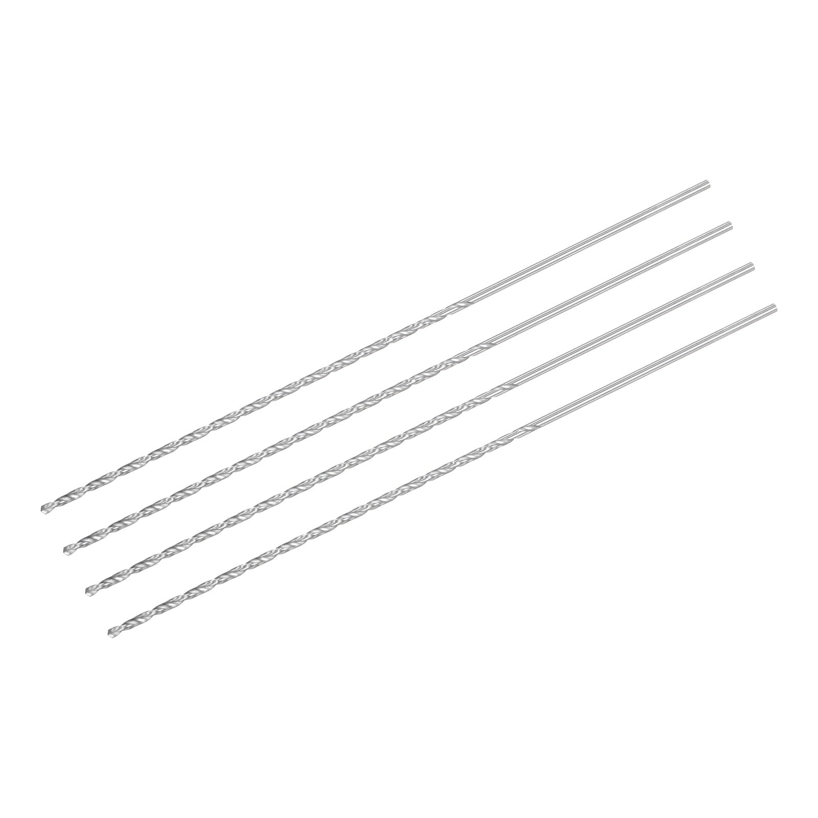 uxcell 2mm Twist Drill Bits, High-Speed Steel Straight Shank Extra Long Drill Bit 160mm Length for Wood Plastic Aluminum, 4pcs-picture-44