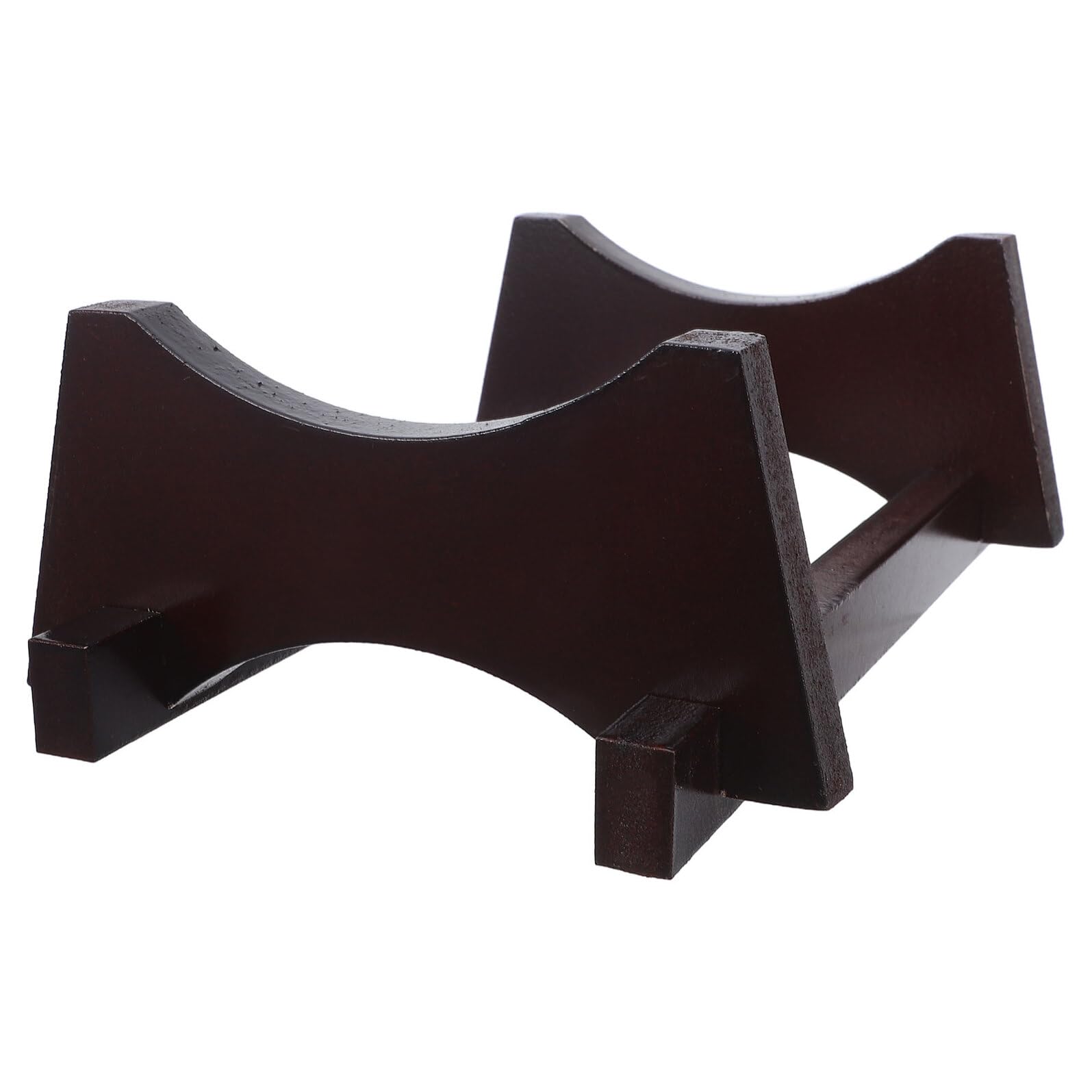 Wine Barrel Wooden Base Stand for 3l Water Jug, Brown Oak Beverage Dispenser Holder, Countertop Rack for Whiskey Jar and Drink Dispenser