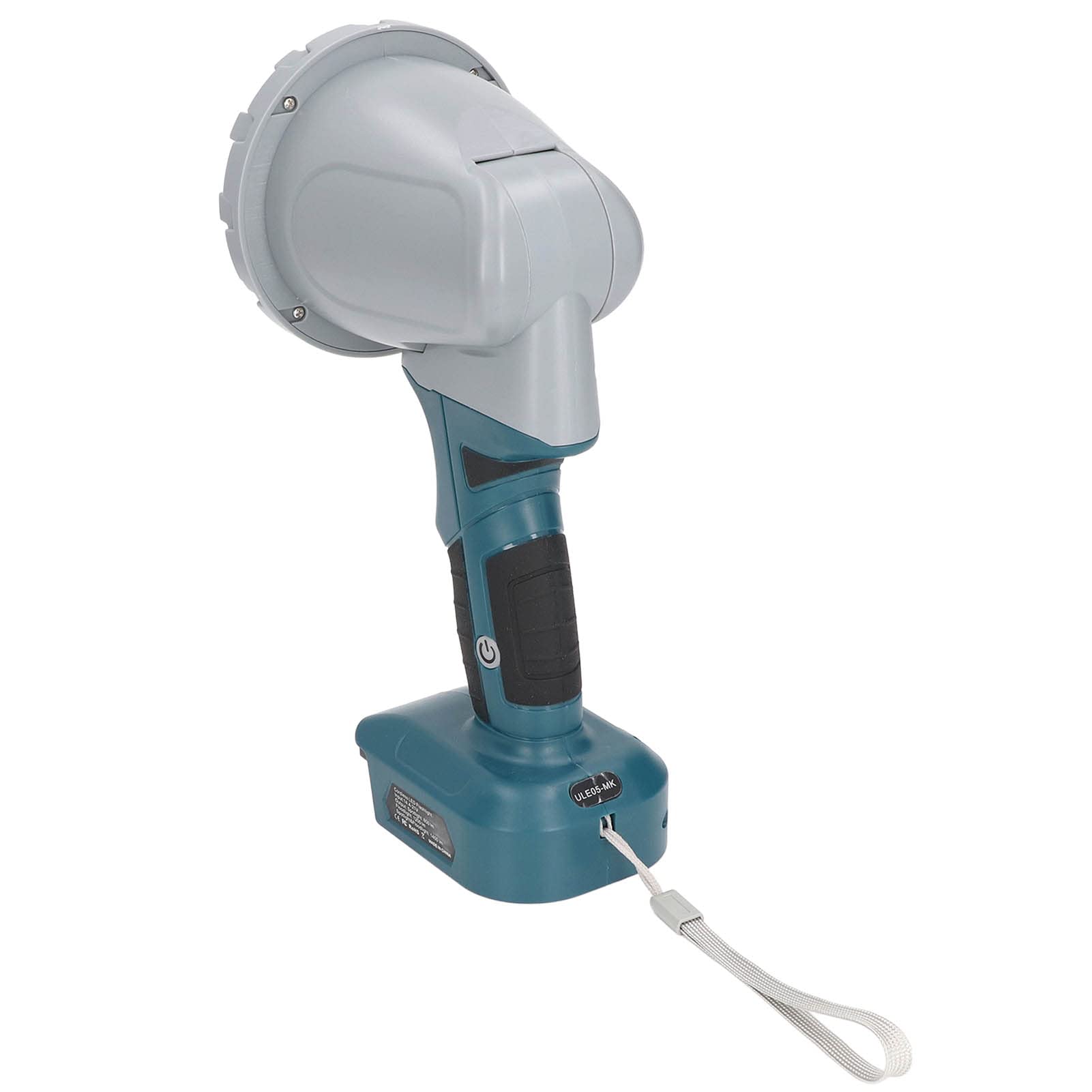 Lampada da lavoro a LED portatile con testa girevole da 110 gradi e 3 modalità di illuminazione - Torcia industriale portatile compatibile con batterie al litio da 14,4-21 V -