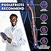 Plantar Fasciitis Arch Support Shoe Inserts Women & Men – Insoles For Men & Women- Orthotics Inserts For Flat Feet Foot & High Arch - Athletic Running Insoles Men - Work boots Insoles For Men blue
