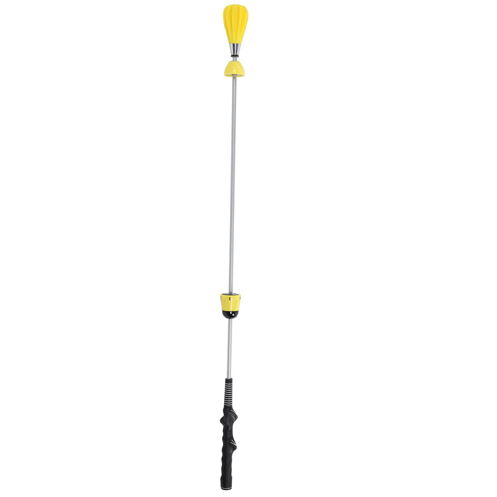 Chrees Swing Trainer Swing Practice Rod Training Stick Forza Regolabile 1 2 3 4 Numero Design Leggero Manico in Gomma per Riscaldare Pratica Quotidiana