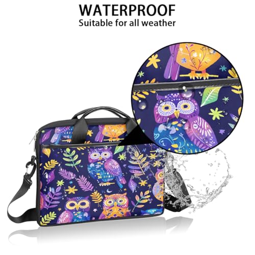 Bolsa para portátil 15 pulgadas color búhos miniatura 3