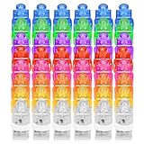 CALIFORNIA CADE ELECTRONIC Finger Lights, 50Pcs in 8 Colors Finger Flashlights for Kids Adult Halloween Party Favors for Trick or Treats Goodie Bag, Led Finger Lights for Easter Halloween Christmas