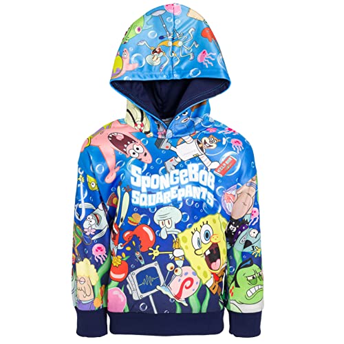 SpongeBob SquarePants Plankton Patrick Squidward Fleece Pullover Hoodie Little Kid to Big Kid