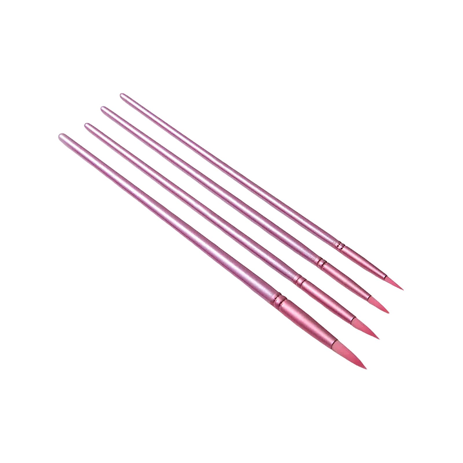 Msioytog D Of Artist Paintbrush For Canvas Fabric Woo Project With Nylon Bristles Nonslip Handle Paint Brushes Assorte Size Nylon Paint Brushes Art