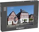 Gelegte Größe des 1000-Teile-Puzzles: 64 x 48 cm