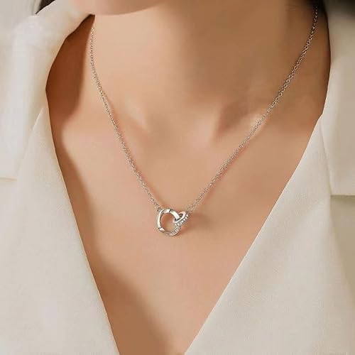 Miniatura 5 de HPLRZXI Hermosa caja de regalo de rosas con collar para mujeres, día de la madre, boda, fiesta en casa, regalos de rosas para mujeres, abuela, día