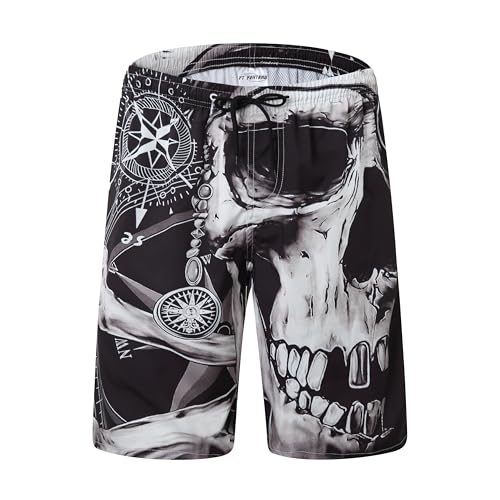 Bañador para hombre con forro de malla pantalones cortos de playa transpirables