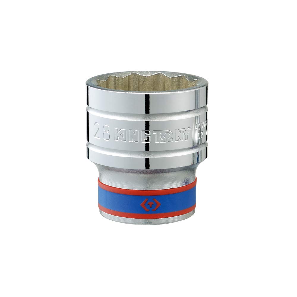 KING TONY 433036M Douille Métrique 1/​2" Standard, 36 mm