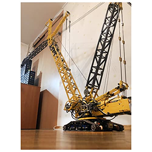 TASS Technic RC Raupenkran Modular 3846Pcs MOC-39663 Dynamisch 2020 Liebherr LR 11000 Kranziegel Spielzeug Geschenk mit… – Bild 8