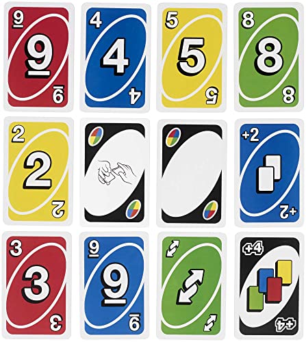 Mattel Games W2087 - UNO Kartenspiel und Gesellschaftspiel, geeignet für 2-10 Spieler, Kartenspiele und Gesellschaftsspiele ab 7 Jahren (Packung mit 2) – Bild 6