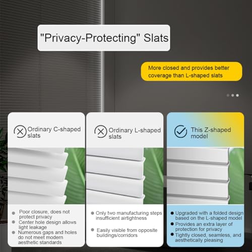 Persianas venecianas de aluminio con listones de 25 mm a medida para ventanas de interior 6