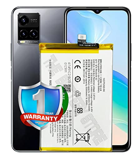 Image of THE BATTERY STORE Original B-S2 Battery Compatible for Vivo Y33S V2109 Battery with 1 Year Warranty and high Capacity Battery Backup(for B-S2)