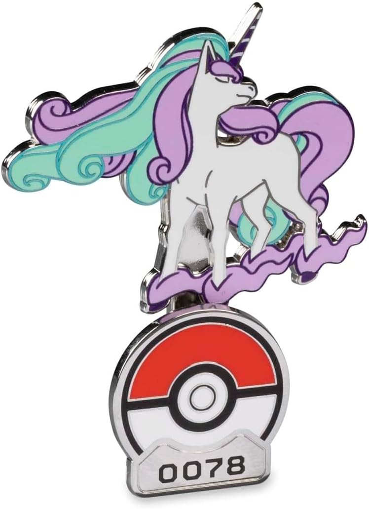 Pokémon Center: Galarian Rapidash Pokémon Gallery Pin