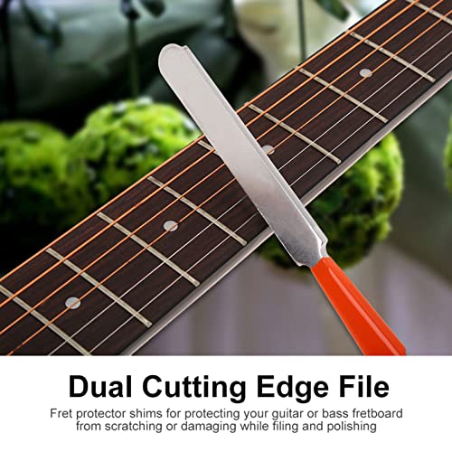 VGEBY Guitar Repair Tool, Guitar File Fret Leveling Tool Fret Protectors Set Fret Gringing Tool for Luthiers Guitarists VGEBY5CENHQ8SVX - Image 4