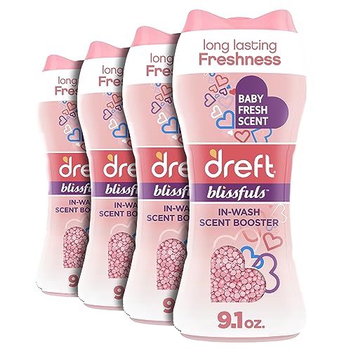 Image of Dreft Blissfuls In-Wash Laundry Scent Booster Beads, Baby Fresh Scent, 9.1 oz