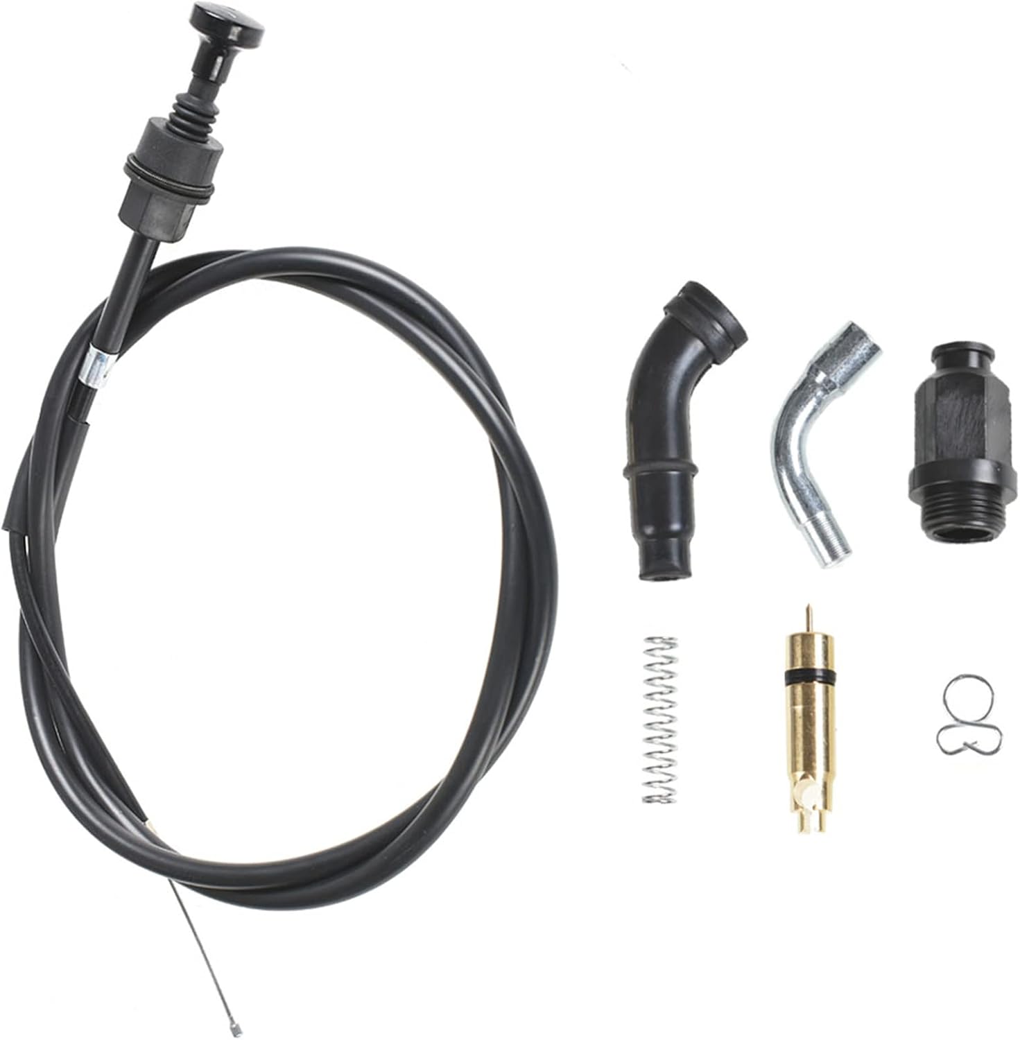 Choke Cable Valve Plunger Kit Replacement for TRX500 Cable Length 1.27m