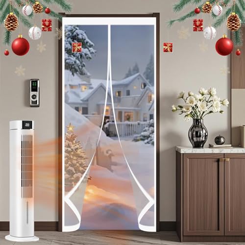 Rideau de porte thermique magnétique 122x180 cm isolant phonique
