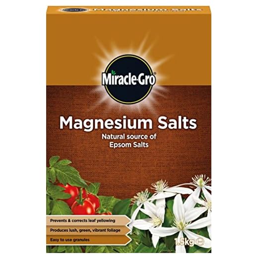 Miracle-Gro Magnesium Salts Natural Source of Epsom Salts 1.5kg