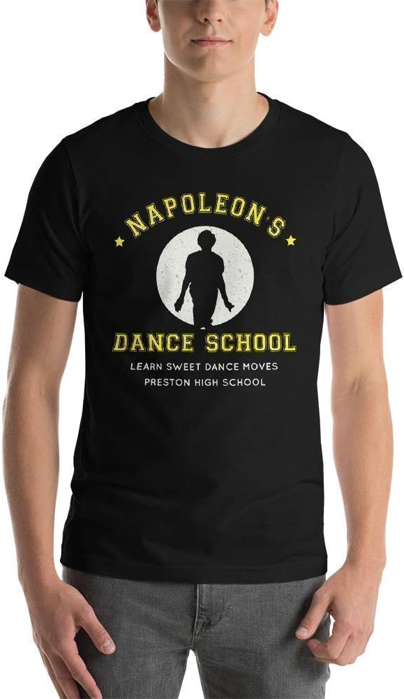 Napoleon's Dance School T Shirt (Adults, Kids, Short & Long Sleeve) Black