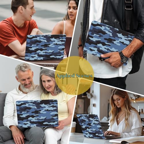 Coque MacBook Air 13 anti-rayures housse case rigide camouflage A1466 A1369 - 6