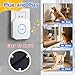 ChunHee Dog Door Bell for Potty Training – Wireless Doggie Doorbell to Go Outside, 1.6in Touch Surface, Easy for Puppy & Adult Dogs, IP55 Waterproof, 500FT Range, 55 Ringtones, Adjustable Volume