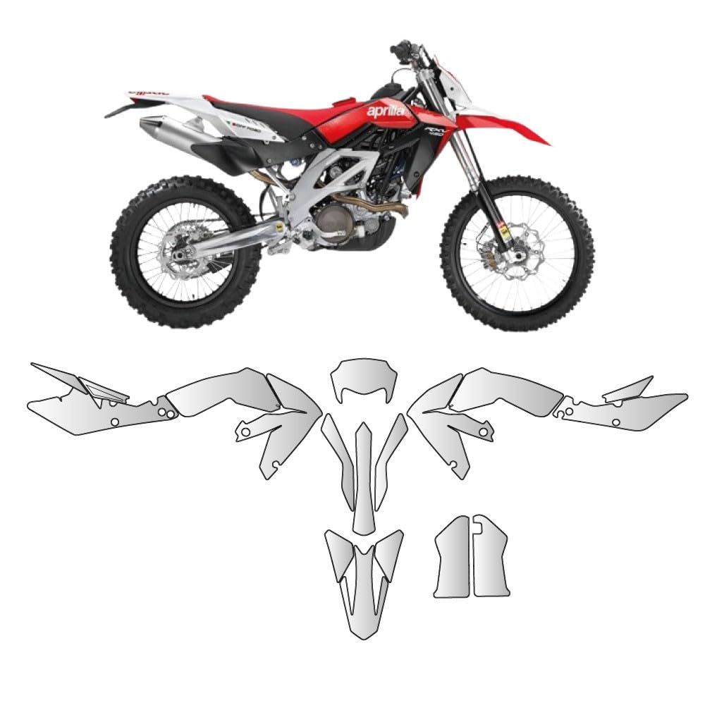 Winyl PPF kompatybilny z Aprilia RXV 450