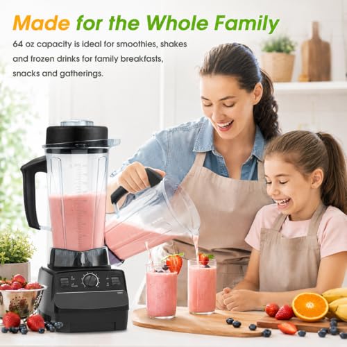 For Vitamix Blender Pitcher 64oz, Replacement Parts for Vitamix 5200 5000 6500 7500 750 Classic Explorian Vita-Prep vm0101 vm0102 vm0103 vm0197 E310 by UBYNID - Image 7