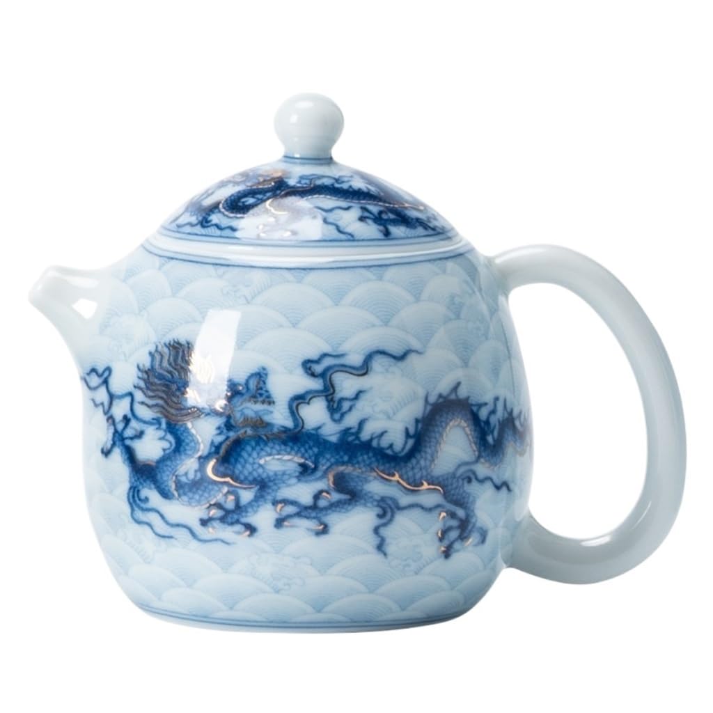 青白陶器の卵型茶器 青白陶器の卵型茶器